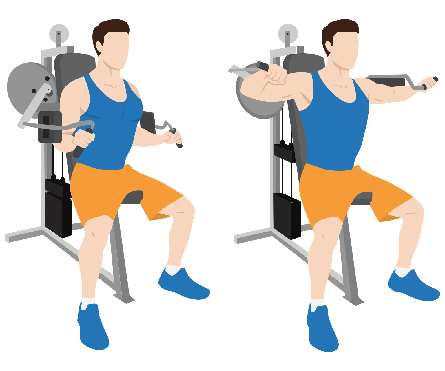 diagram - How to do a machine lateral raise