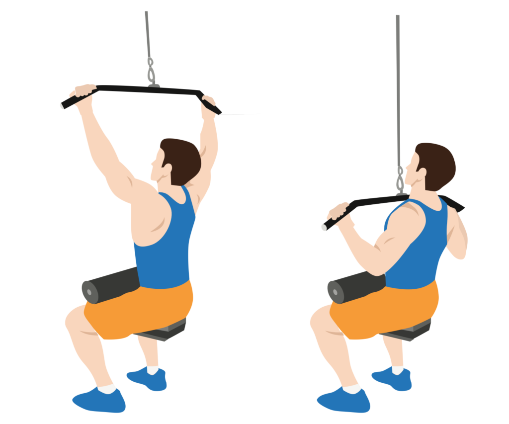How to Do a Lat Pulldown (10 Variations) Illustrated Guide Gym Geek