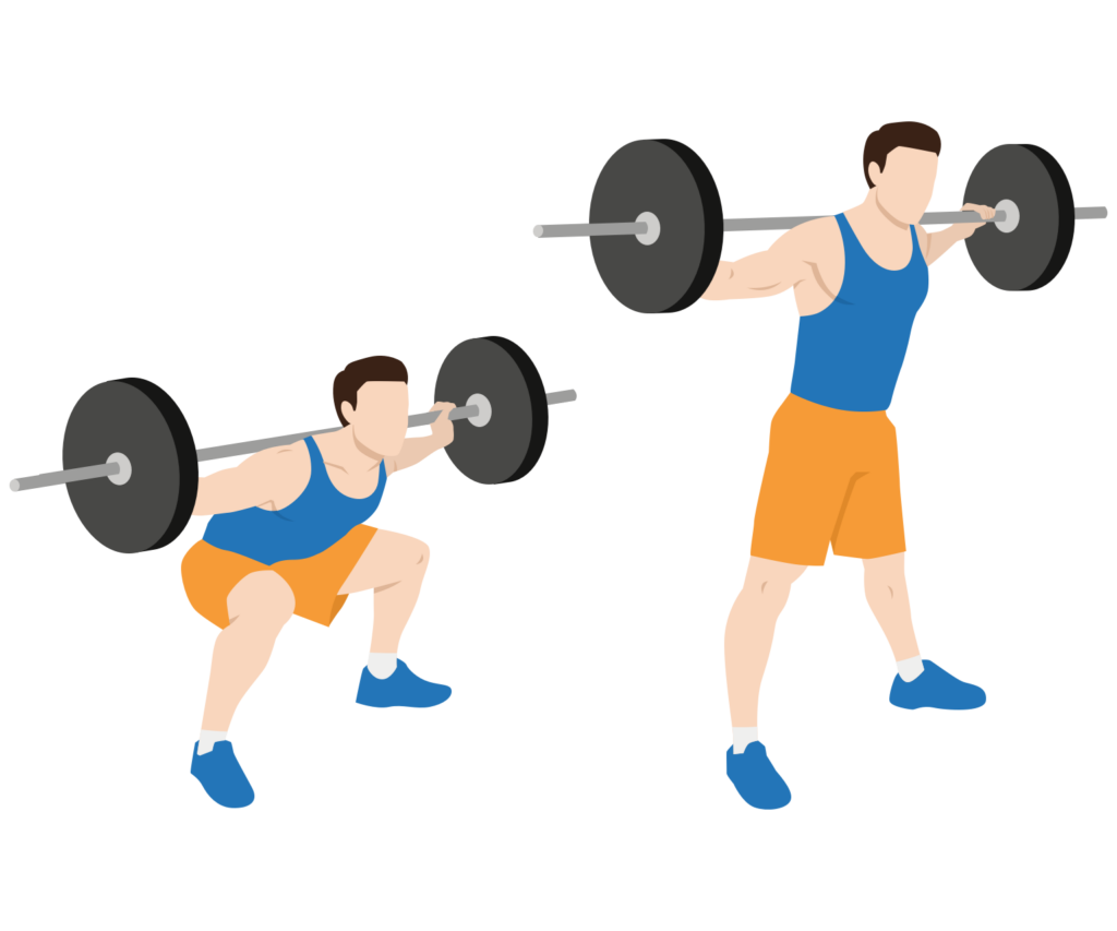 10 Squat Variations - How to Do a Squat - Illustrated Guide - Gym Geek